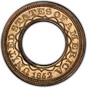 1 Dollar "1852 Gold Dollar" Pattern; silver obverse image