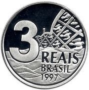3 Reais Belo Horizonte obverse image