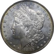 1 Dollar "Morgan Dollar" obverse image