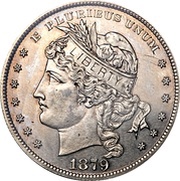 1 Dollar "1879 Goloid Metric Dollar" Pattern; Goloid obverse image