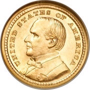 1 Dollar William McKinley obverse image