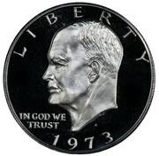1 Dollar "Eisenhower Dollar" Silver Collectors' Issue obverse image