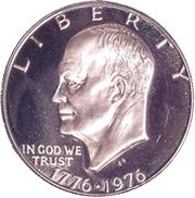 1 Dollar "Eisenhower Bicentennial Dollar" Silver Collectors' Issue obverse image