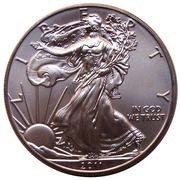 1 Dollar "American Silver Eagle" Bullion Coin obverse image