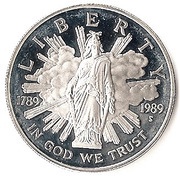 1 Dollar Bicentennial of the Congress obverse image