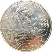 1 Dollar World War II obverse image