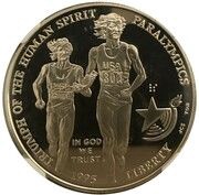 1 Dollar Centennial Olympic Games, Paralympics obverse image