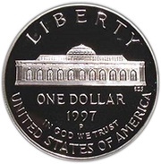 1 Dollar Botanic Garden obverse image