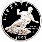 1 Dollar Jackie Robinson obverse image