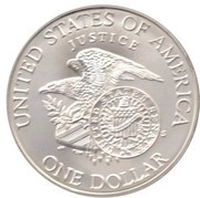 1 Dollar Robert F. Kennedy, United States, 1998 reverse image