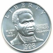 1 Dollar Black Revolutionary War Patriots obverse image