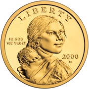 1 Dollar "2000 Sacagawea Dollar" Pattern obverse image