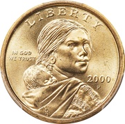 1 Dollar "Sacagawea Dollar" obverse image