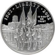 1 Dollar West Point Bicentennial obverse image