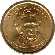 1 Dollar Andrew Jackson obverse image