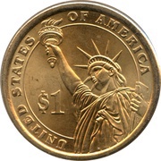 1 Dollar Andrew Jackson reverse image