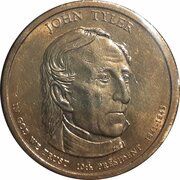 1 Dollar John Tyler obverse image