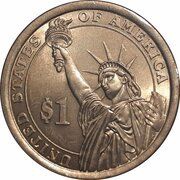 1 Dollar John Tyler, United States, 2009 reverse image
