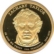 1 Dollar Zachary Taylor obverse image