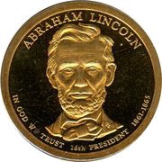 1 Dollar Abraham Lincoln obverse image