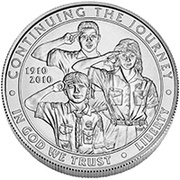 1 Dollar Boy Scouts of America Centennial obverse image