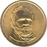 1 Dollar Ulysses S. Grant obverse image