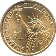 1 Dollar Ulysses S. Grant, United States, 2011 reverse image