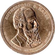 1 Dollar Rutherford B. Hayes obverse image