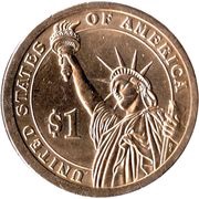 1 Dollar Rutherford B. Hayes, United States, 2011 reverse image