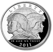 1 Dollar United States Army Commemorative obverse image