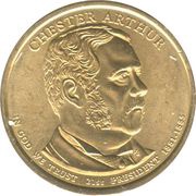 1 Dollar Chester Arthur obverse image