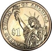 1 Dollar Grover Cleveland, second term, United States, 2012 reverse image