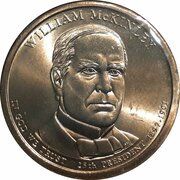 1 Dollar William McKinley obverse image