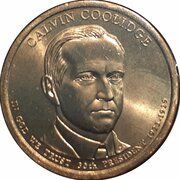 1 Dollar Calvin Coolidge obverse image