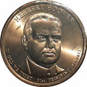 1 Dollar Herbert Hoover obverse image