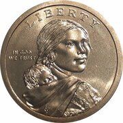 1 Dollar "Native American Dollar" Lewis and Clark Expedition obverse image