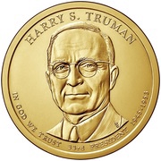1 Dollar Harry S. Truman obverse image