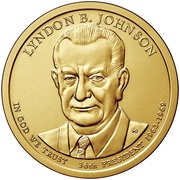 1 Dollar Lyndon B. Johnson obverse image