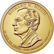 1 Dollar Richard M. Nixon obverse image