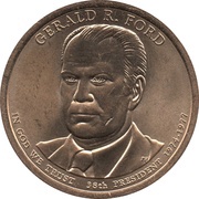 1 Dollar Gerald R. Ford obverse image