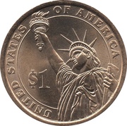 1 Dollar Gerald R. Ford, United States, 2016 reverse image