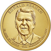 1 Dollar Ronald Reagan obverse image