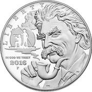 1 Dollar Mark Twain obverse image