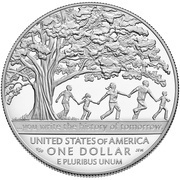 1 Dollar Boys Town Centennial, United States, 2017 reverse image