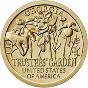 1 Dollar American Innovation - Georgia, United States, 2019 reverse image