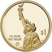1 Dollar American Innovation - North Carolina obverse image