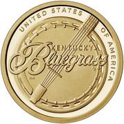 1 Dollar American Innovation - Kentucky, United States, 2022 reverse image