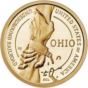 1 Dollar American Innovation - Ohio, United States, 2023 reverse image