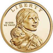 1 Dollar "Native American Dollar" American Indians in ballet obverse image