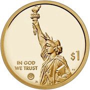 1 Dollar American Innovation - Mississippi obverse image